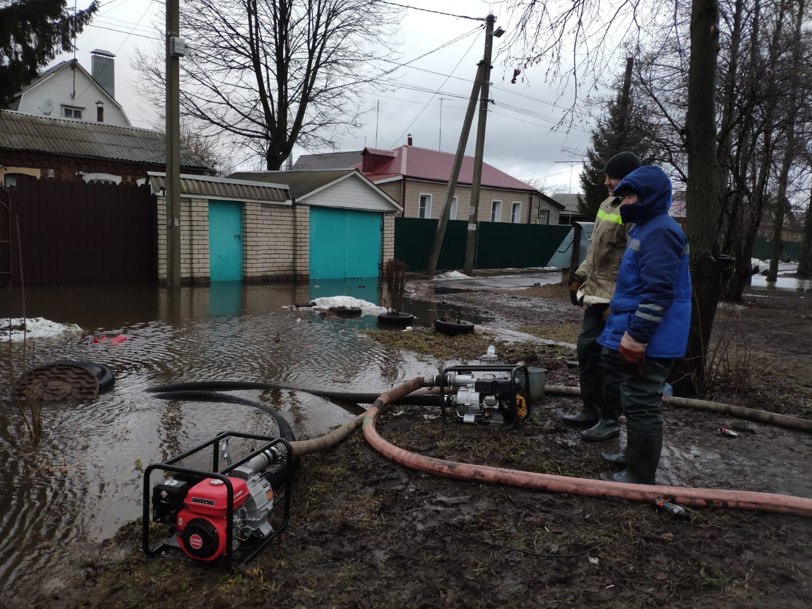 Уровень воды в реке Лесной Воронеж Мичуринска повысился на 15 см.