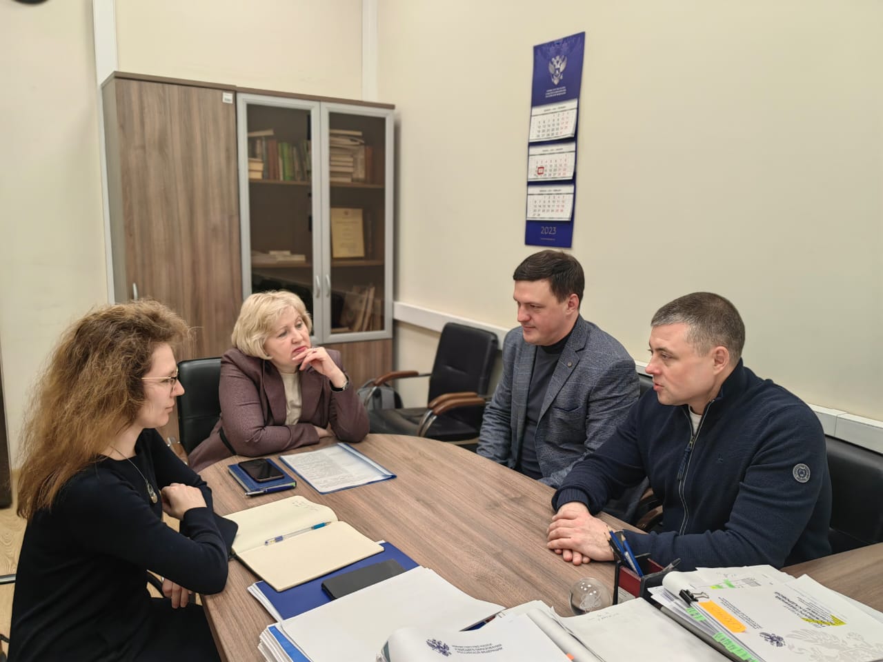 Глава Мичуринска встретился с директором Департамента координации деятельности научных организаций Минобрнауки.