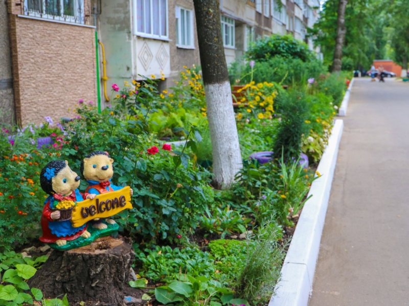 В Мичуринске запустили конкурс на «Самый благоустроенный двор, подъезд, дом».