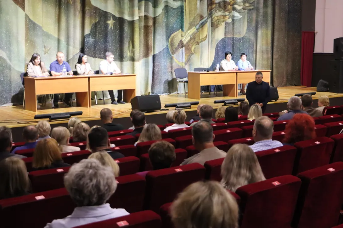 В Мичуринске прошла выездная встреча руководства города с населением.