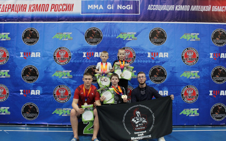 Команда «гладиаторов» из Мичуринска заняла 3 место на Чемпионате Черноземья.