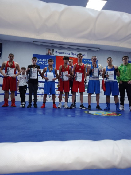 Команда Мичуринска вошла в тройку лучших на всероссийском турнире по боксу.