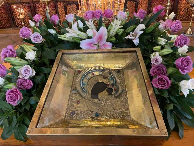 Чудотворную икону Казанской Вышенской иконы Божией Матери привезут в Мичуринск.