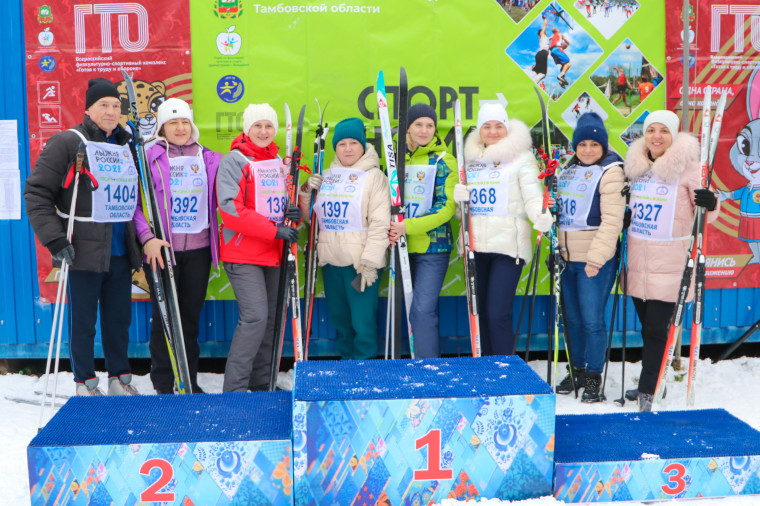 Мичуринск присоединился к Всероссийской массовой гонке «Лыжня России-2023».