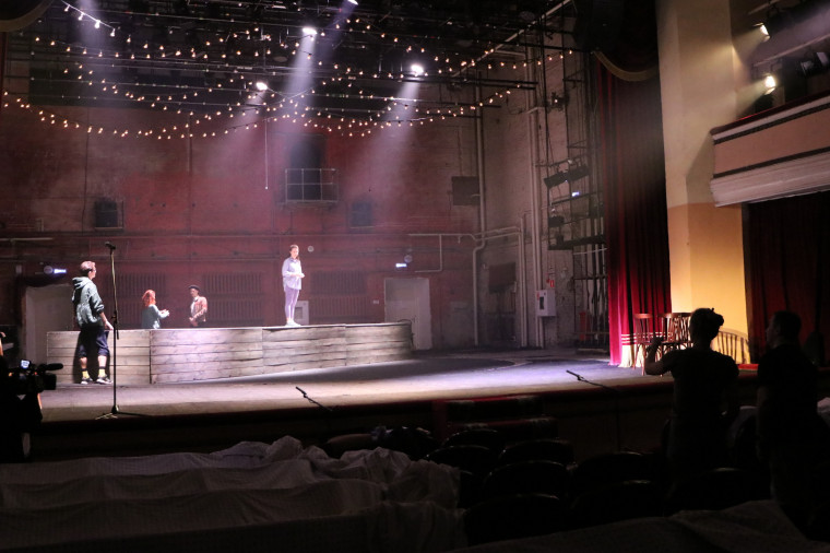 Мичуринский драмтеатр готовится к премьерному показу драмы «Причал».